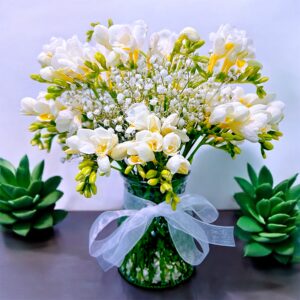 Purity and Innocence Vase Arrangement